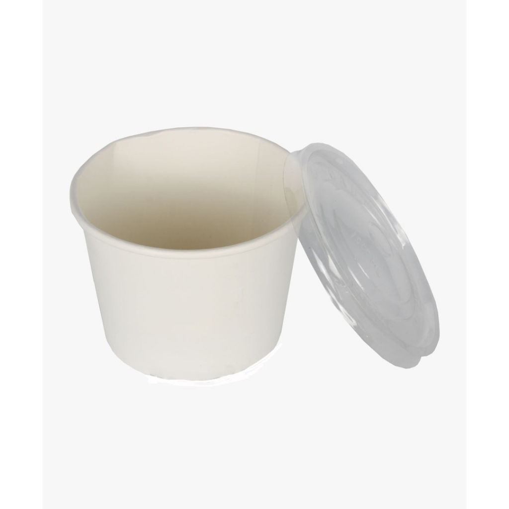 Jual Tutup Paper Cup Bowl Bening DK 360 ML (12 Oz ) 50 Pcs - Tutup Saja ...