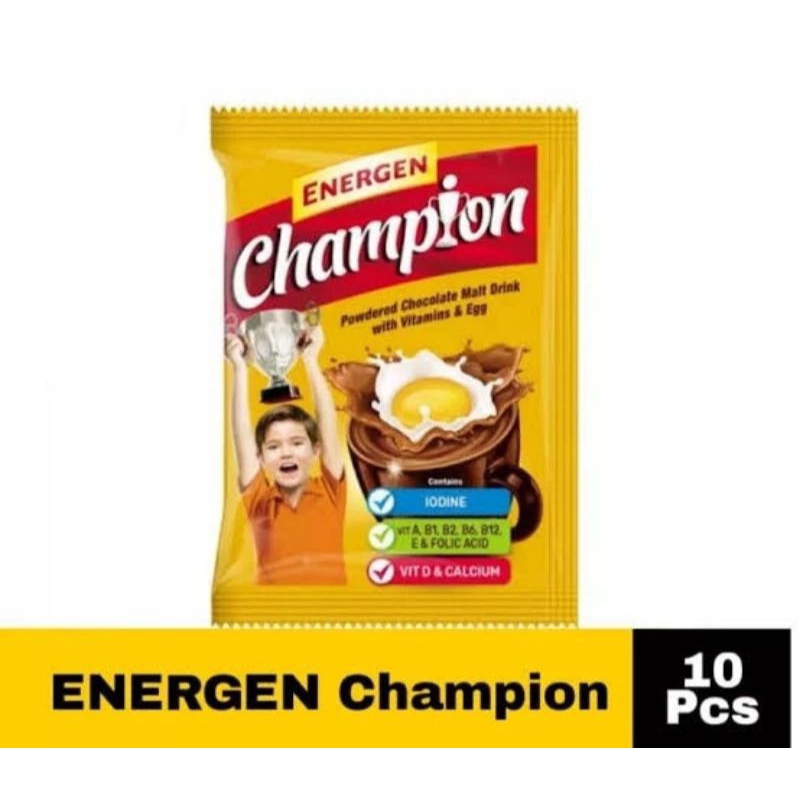 Jual Energen Champion 30gr 10 Pcs Shopee Indonesia