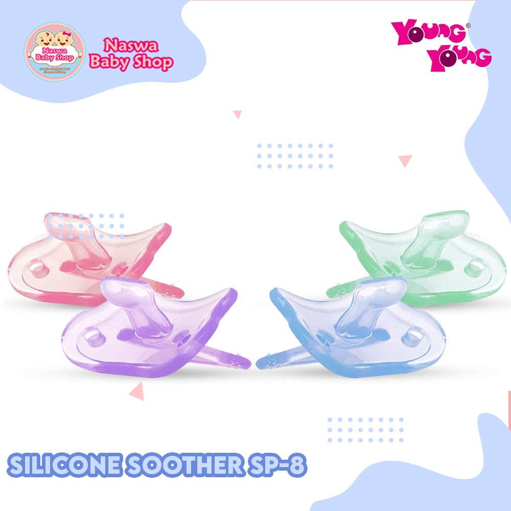 Jual Young Young Silicone Soother Empeng Bayi SP-8 | Shopee Indonesia