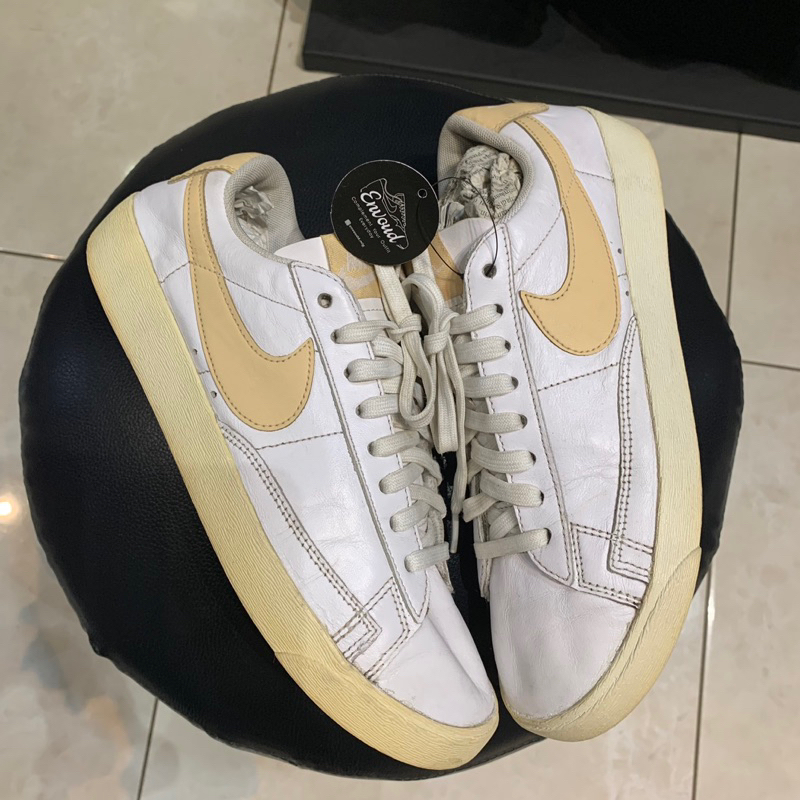 Jual Nike Blazer Low Lz White Canvas Shopee Indonesia