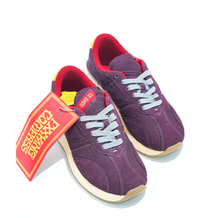 Jual Sepatu Compass Velocity X #FR2 Maroon | Shopee Indonesia