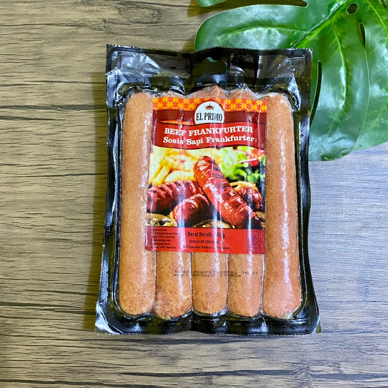 Jual El Primo Beef Frankfurter 500gr Shopee Indonesia