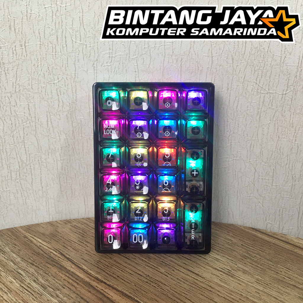 Jual Rexus Daxa M22 Mechanical Numeric Keyboard RGB Wireless Bluetooth ...