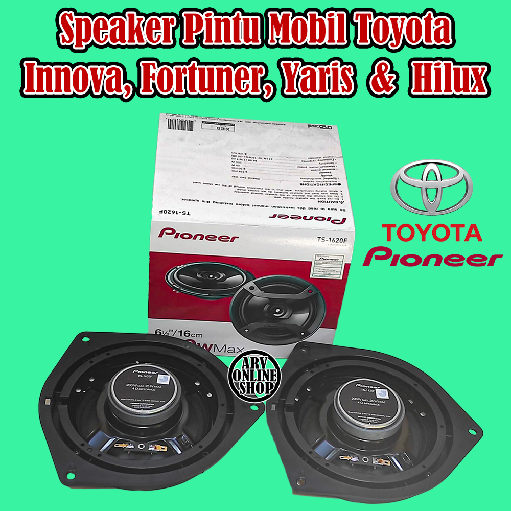 Jual Speaker Pintu Mobil Innova Yaris Fortuner Hilux Pioneer PNP ...