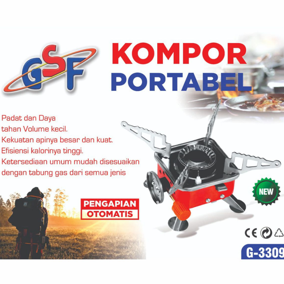 Jual [HOME MART] KOMPOR PORTEBEL GSF G3309 PORTEBEL KOMPOR KEMAH ...