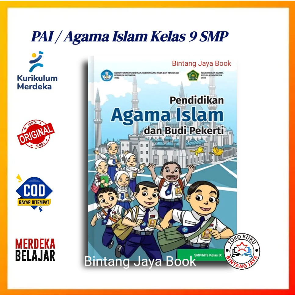 Jual Buku Siswa Pai Pendidikan Agama Islam Kelas 9 Kurikulum Merdeka 