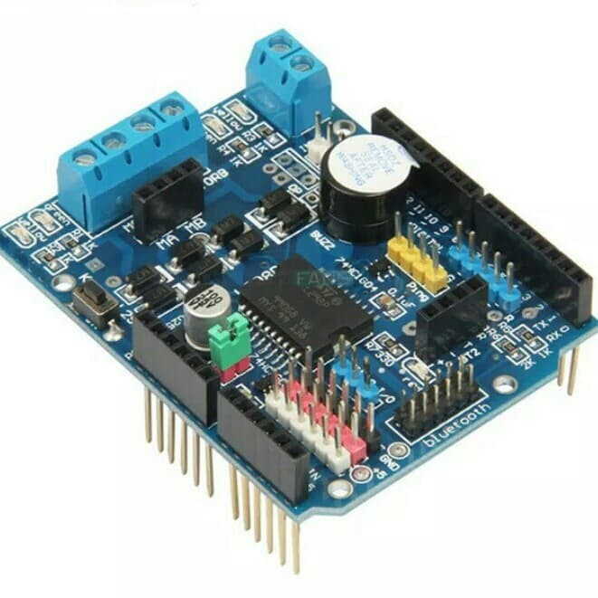 Jual Modul Driver Motor L298 L298P Multifunction Motor Driver Arduino ...