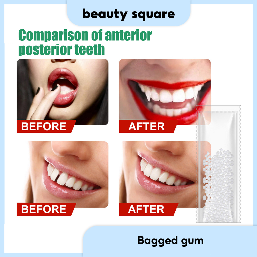 Jual Film and television makeup dentures Temporary dental filling gum