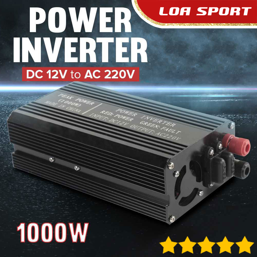 Jual Car Power Inverter Mobil W Alat Pengubah Arus Dc V Ke Ac V Shopee Indonesia