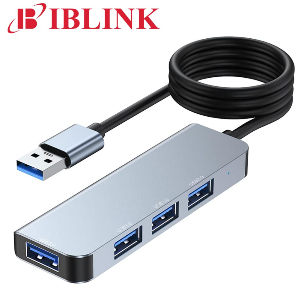 Jual HUB USB 3.0 4-Port High Speed untuk Extend Laptop, Komputer PC