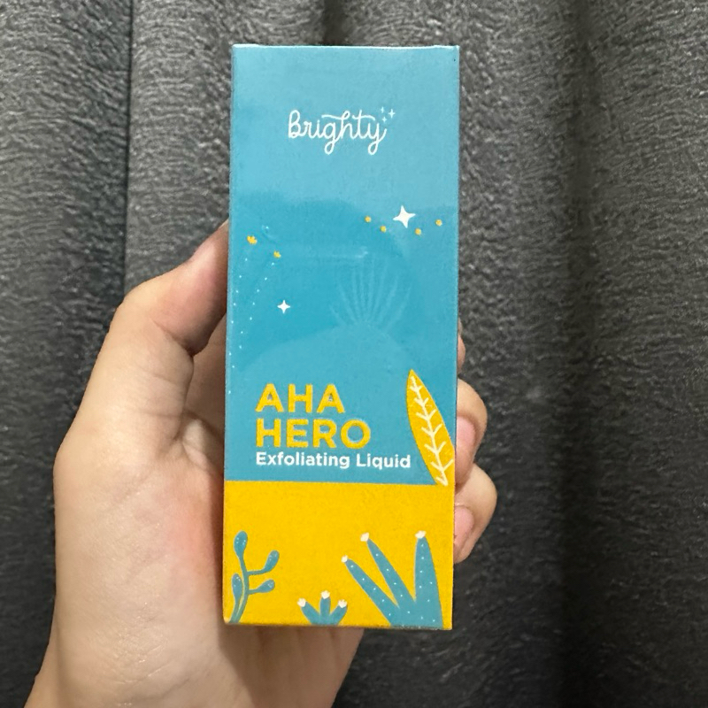 Jual BRIGHTY AHA HERO Exfoliating Liquid | Shopee Indonesia