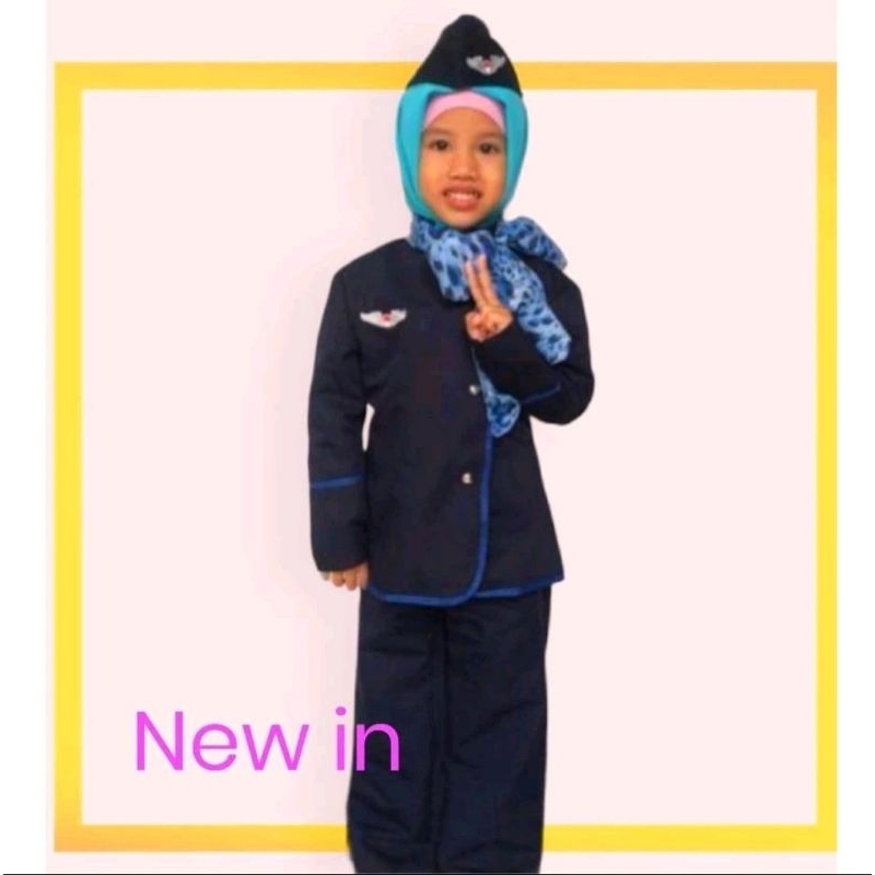 Jual Baju Profesi Pramugari Anak Shopee Indonesia