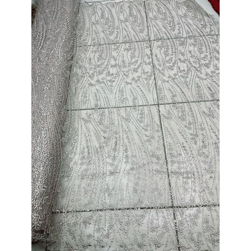 Jual Bahan Kain Tile Akar pakai Payet Korea Mewah | Shopee Indonesia