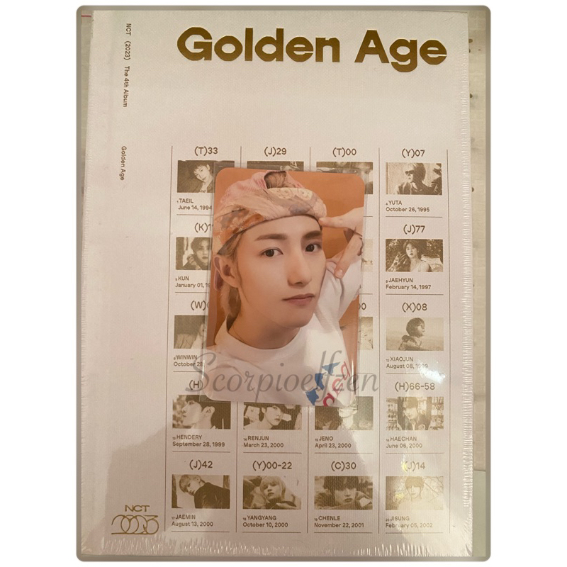 READY NCT 2023 Golden Age Japan Exclusive Archiving Vers (NEW SEALED) Lucky  Draw LD Osaka Concert Renjun