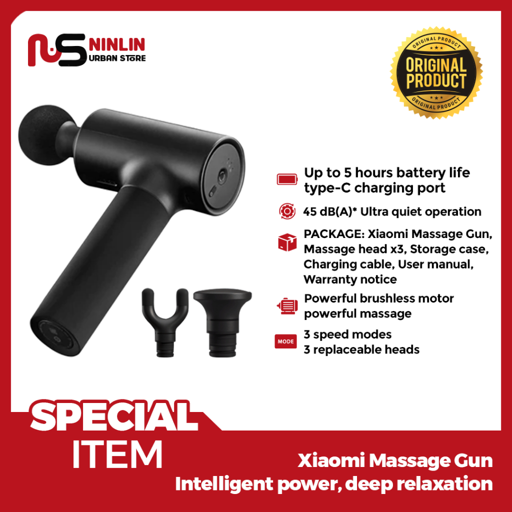 Jual Mijia Mini Fascia Massage Gun Relaksasi Otot Shopee Indonesia