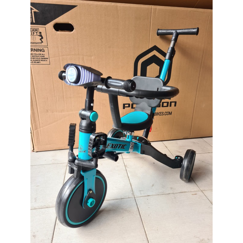 Jual Sepeda Anak Roda Tiga 6 In 1 Balance Bike PUSH BIKE EXOTIC ET 709 ...
