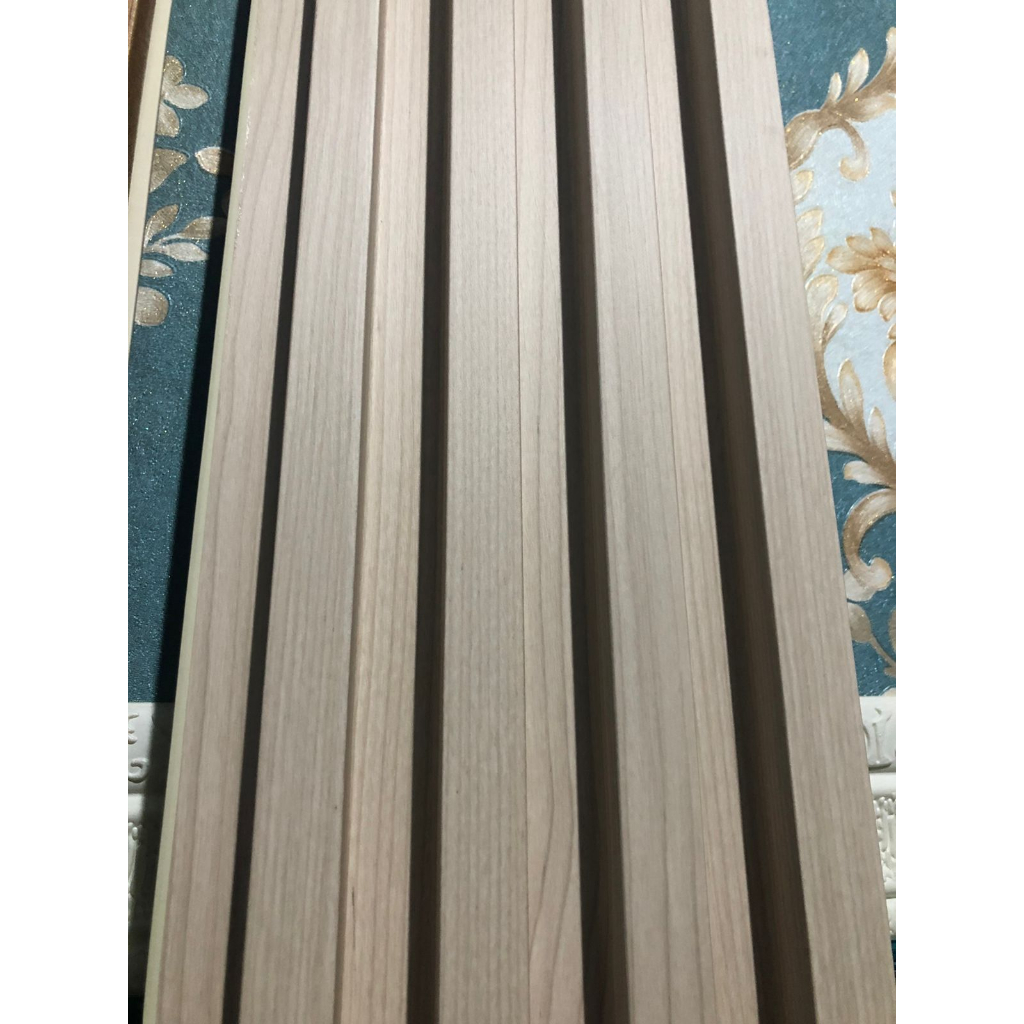 Jual WOOD PANEL 3D | WALL PANEL WPC TEBAL 20MM TINGGI 145CM | PREMIUM