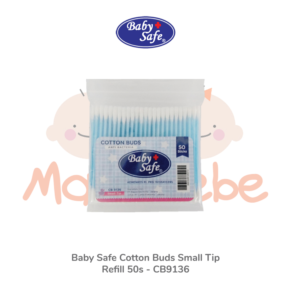 Jual Baby Safe Cotton Buds Small Tip Refill 50s CB9136 Shopee Indonesia