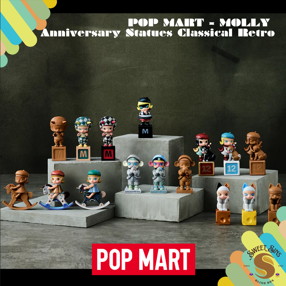 Jual Pop Mart Molly Anniversary Statues Classical - Random Box | Shopee ...