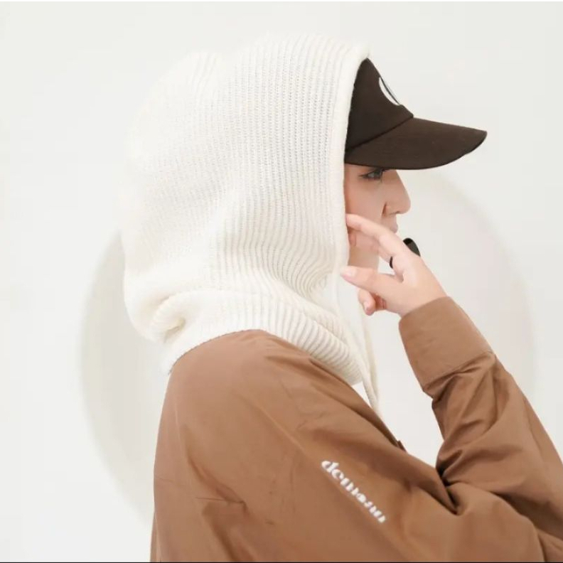 Jual Kupluk Hijab Rajut BALACLAVA Simpel Mewah dan Praktis Terbaru ...