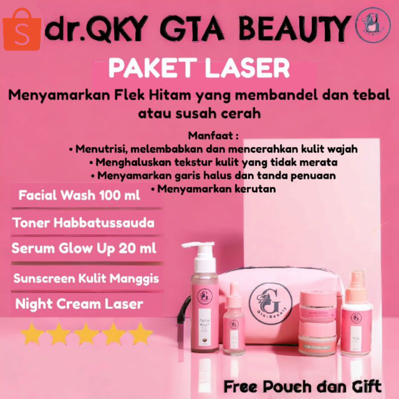 Jual PAKET LASER UNTUK FLEK HITAM TEBAL Shopee Indonesia