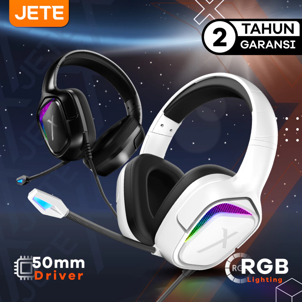 Headset Gaming Headphone Gaming Noise Cancelling JETEX G6 - Garansi 2 Tahun