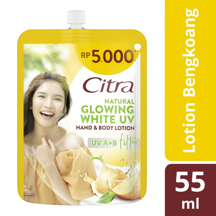 Jual Citra Hand Body Lotion Natural White Bengkoang Kemasan 55mL