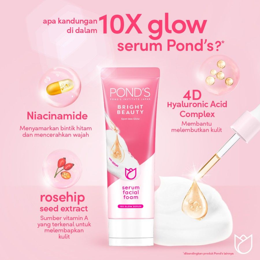 Jual Pond's Facial Foam - Sabun Cuci Muka 100gr | Shopee Indonesia