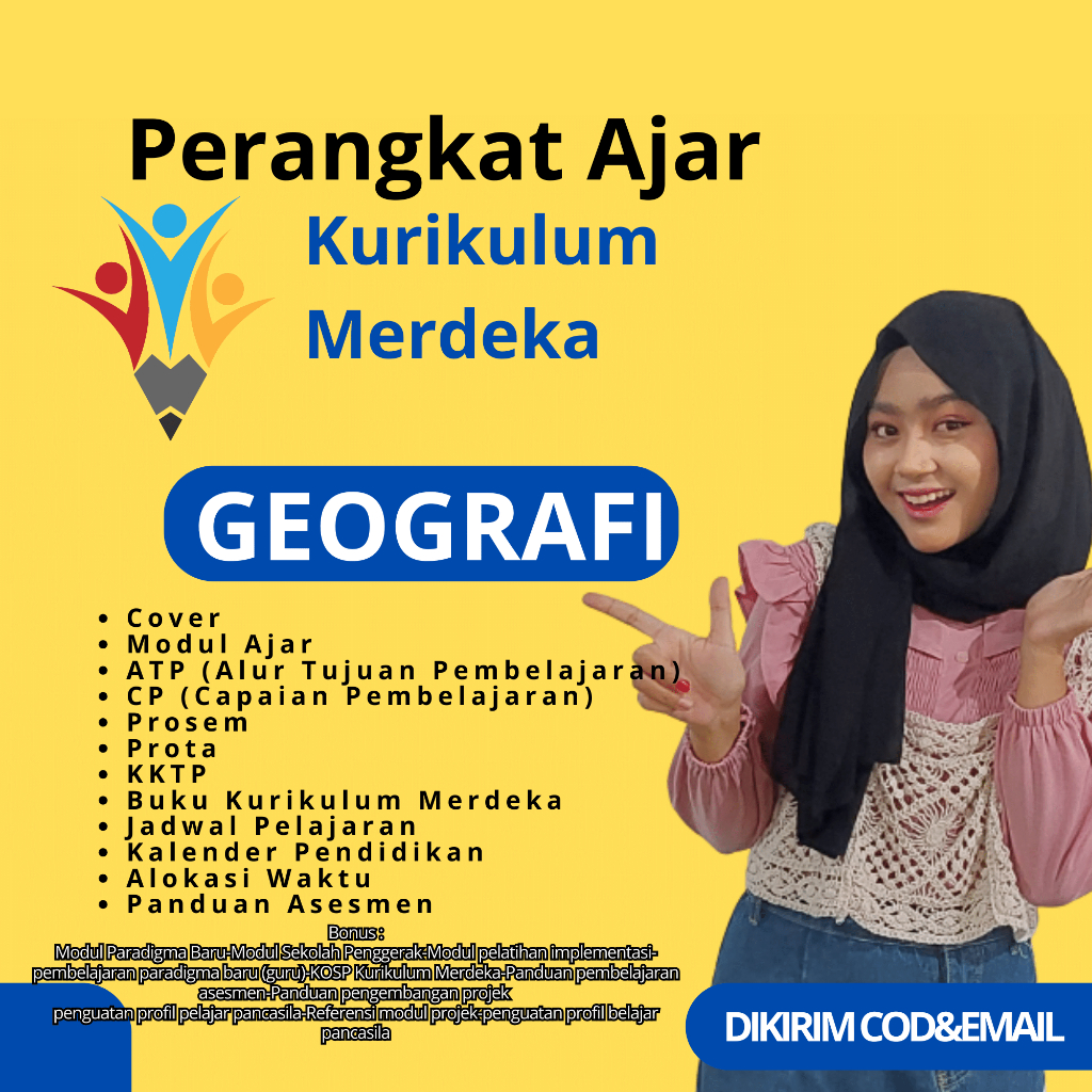 Jual Modul Ajar Geografi Sma Smk Fase E F Kurikulum Merdeka Shopee Indonesia