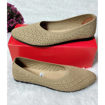 Flatshoes Rajut Wanita Sepatu Ballet Rajut