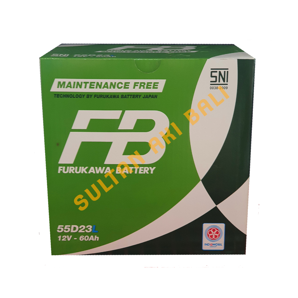 Jual AKI MOBIL 55D23L MF/ ACCU/ BATTERY/ FURUKAWA | Shopee Indonesia