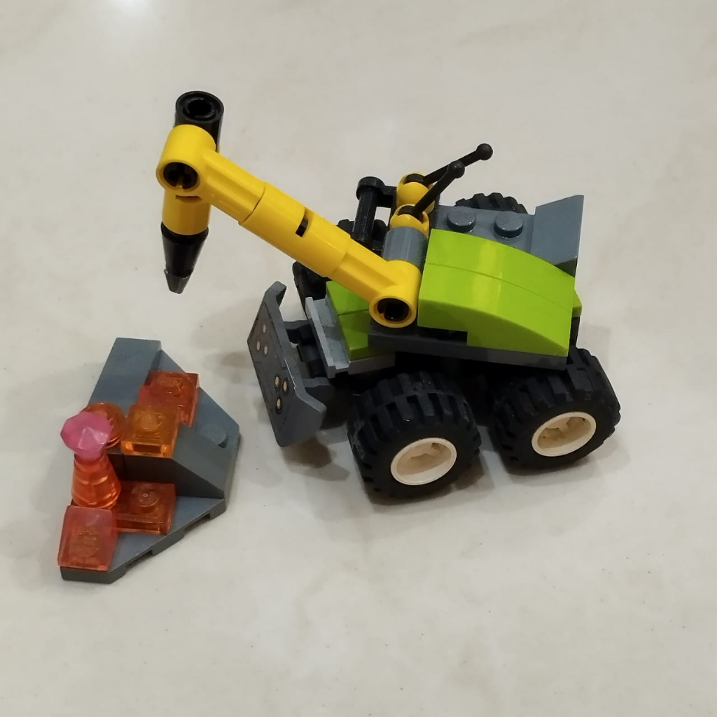 Jual Lego MOC Construction set Mining Drill. ori original asli Shopee Indonesia