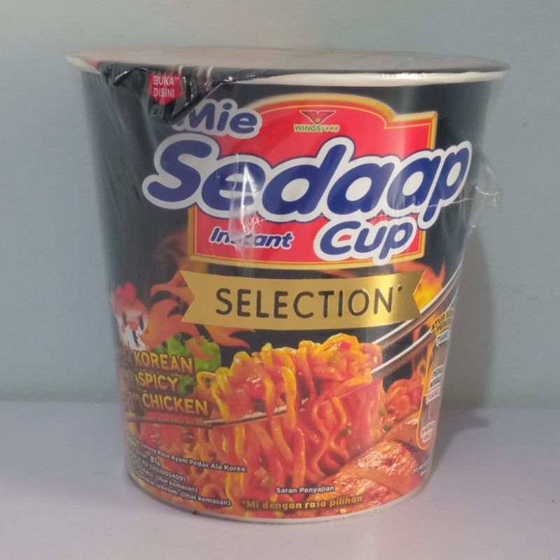 Jual Korean Spicy Chicken Mie Sedaap Cup Selection Shopee Indonesia