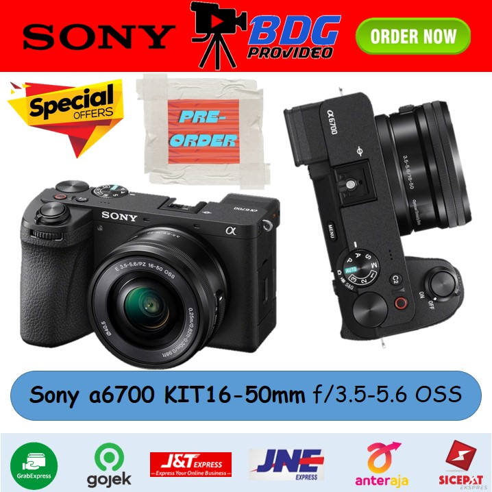 Jual Sony A6700 Kit 16 50mm Mirrorless Camera Alpha A 6700 16 50 Mm