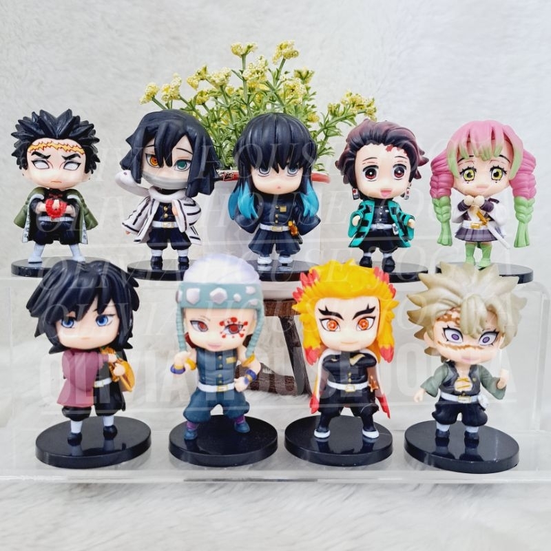 Jual Action Figure Kimetsu No Yaiba Hashira Genk Alas Hitam Satuan Mix