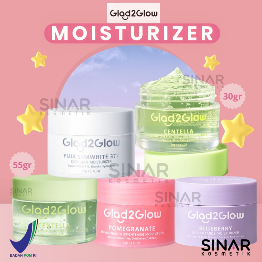 Jual Glad2Glow Moisturizer Series Yuja Symwhite 377 Dark Spot 