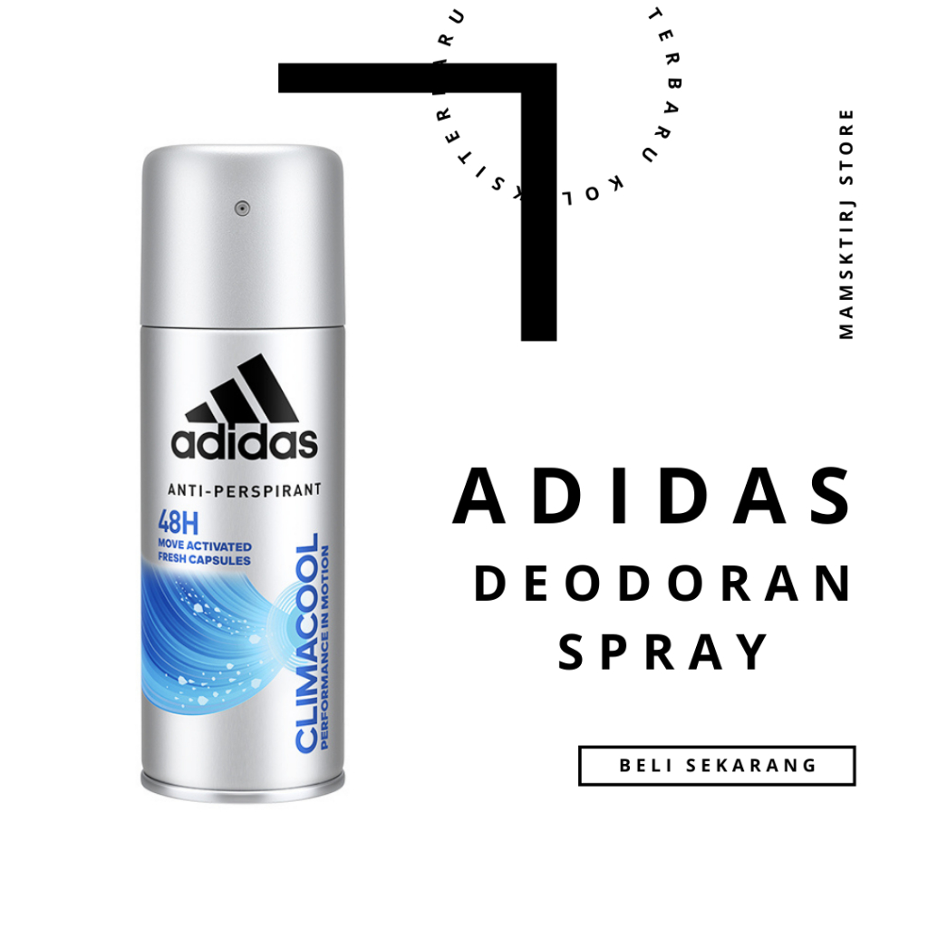 Jual ADIDAS DEO BODY SPRAY CLIMACOOL MALE 150 ML Shopee Indonesia