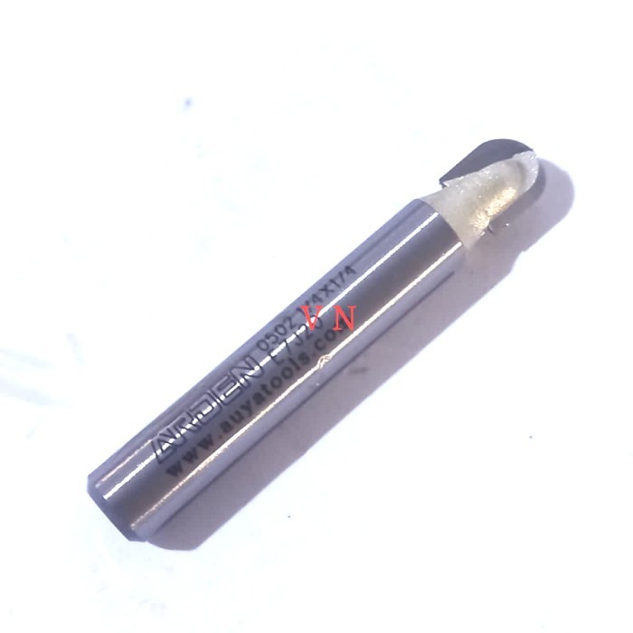 Jual Mata Profil/Router 6 mm 1/4 X 1/4 Round Nose/Core Box Bits Merk ...