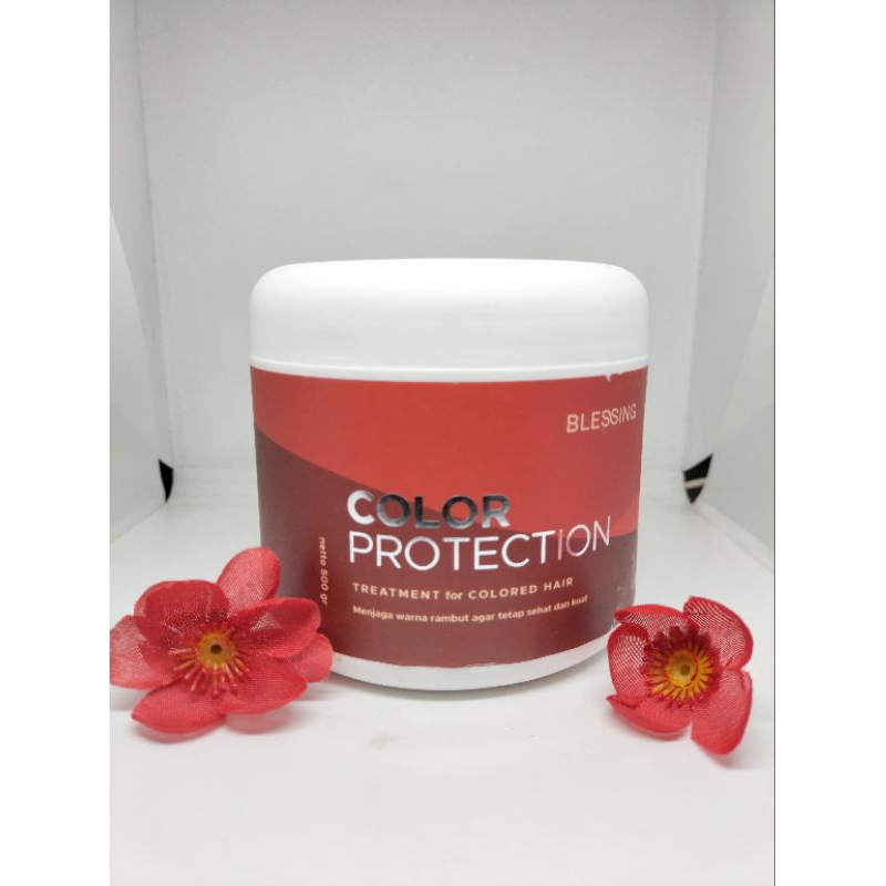 Jual BLESSING COLOUR PROTECTION 500GRAM (MASKER RAMBUT BERWARNA ...