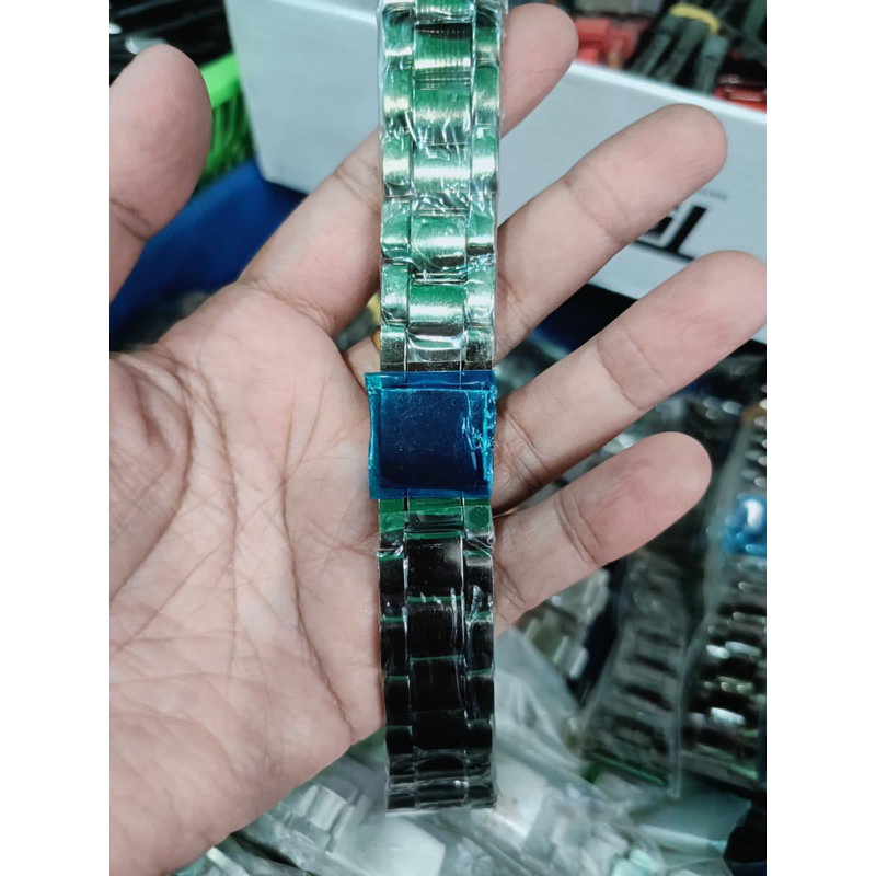 Jual Tali Jam Tangan Rante jam tangan stenlis murah ukuran 18mm sampe ...