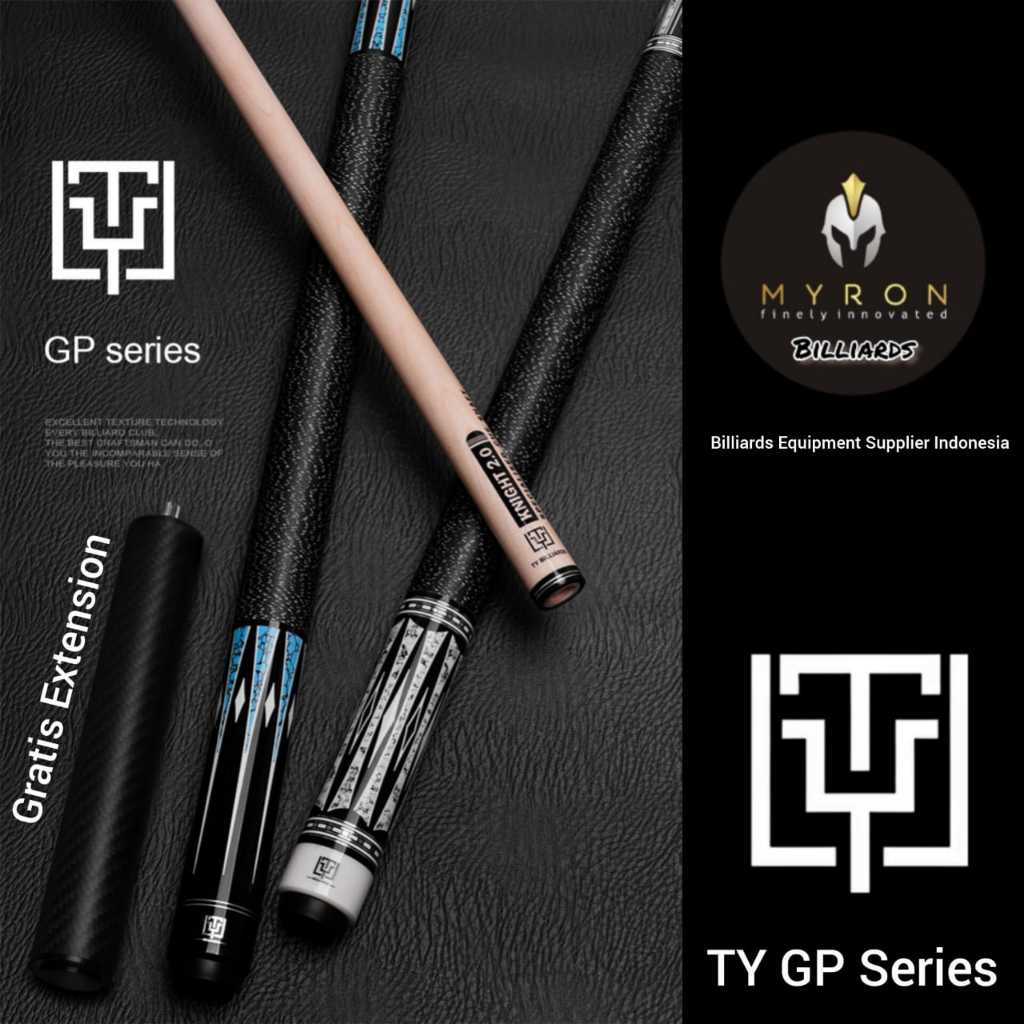 Jual Stick Billiard TY GP Series + Gratis Carbon Extension~Low ...