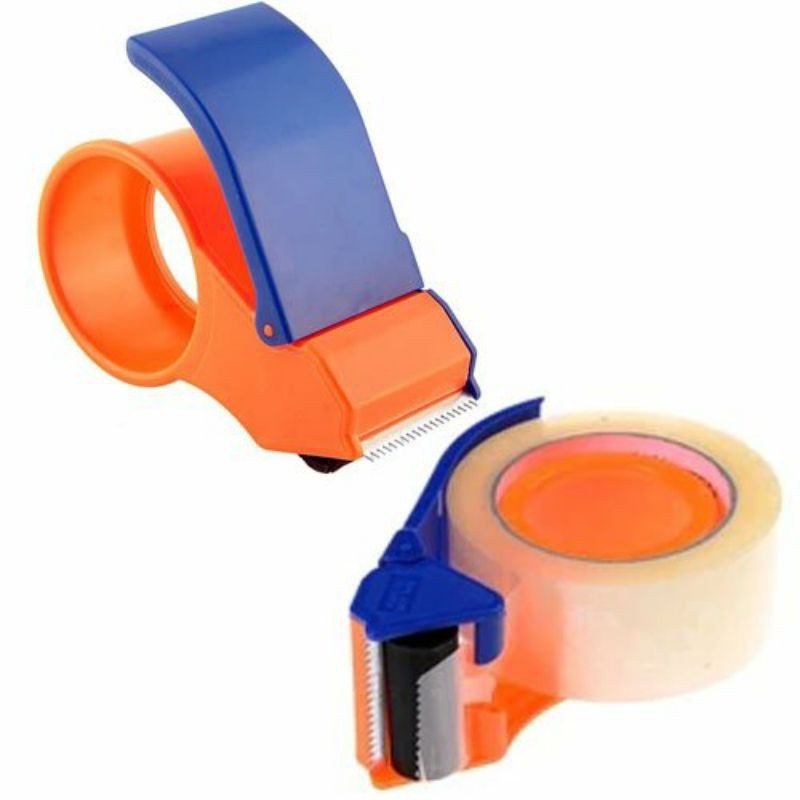 Jual Dispenser Lakban Tape Cutter Isolasi Pemotong Selotip Jumbo Holder ...
