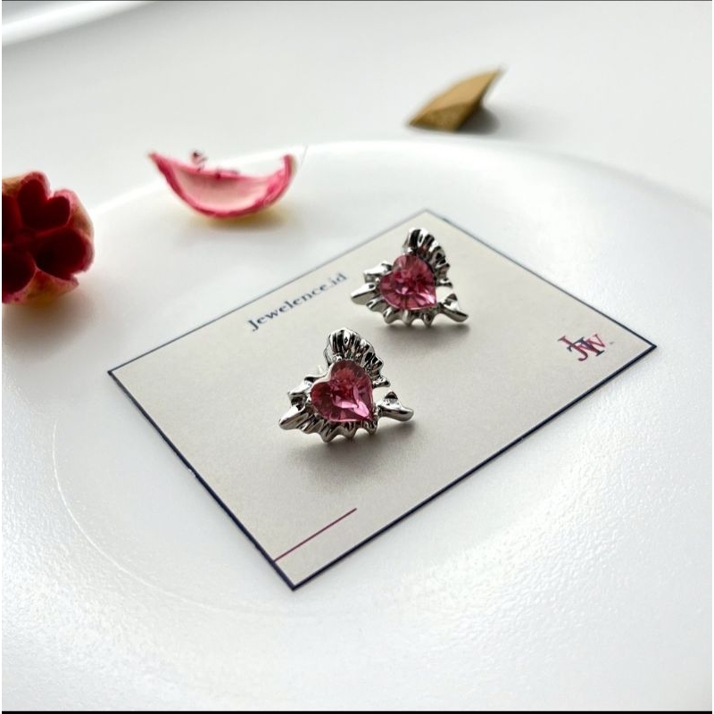 Jual Eros Earings | Anting Fashion S925 | Anting Hati | Anting Hati ...