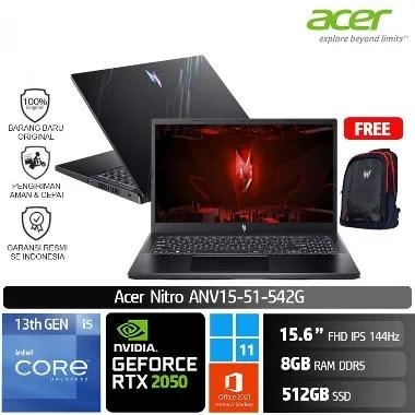 Jual Acer Nitro V Anv G Core I H Gb Gb Rtx Gb