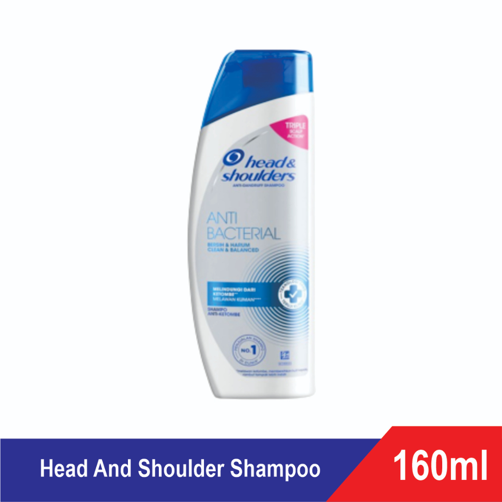 Jual Head And Shoulder Shampoo Clean And Balanced 160ml Shopee Indonesia