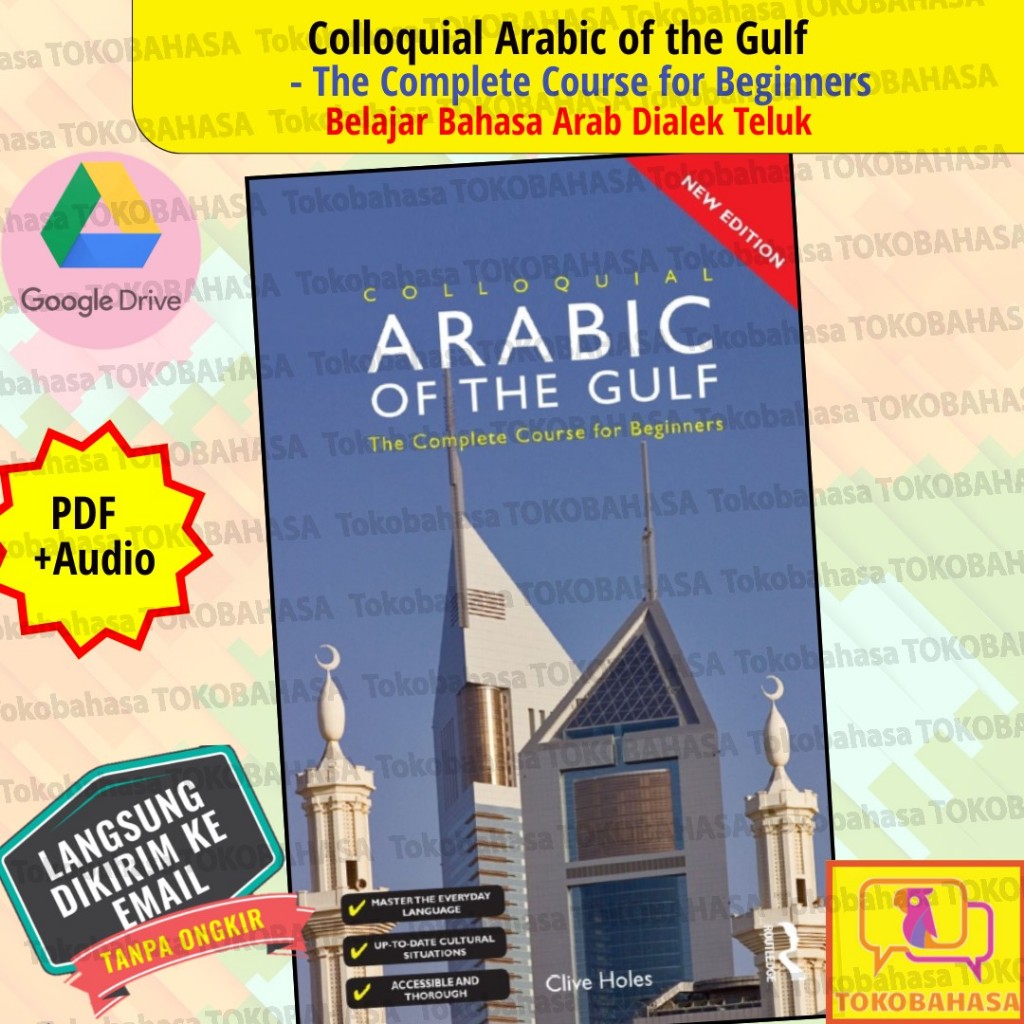 Jual Colloquial Arabic Gulf / Saudi / Levantine / Egyptian Belajar Bahasa Arab Mulai Dari Nol