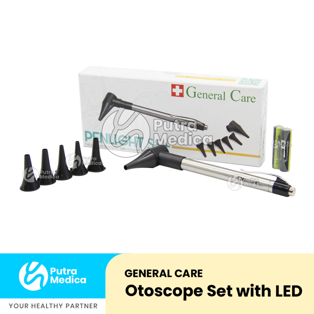 Jual General Care Otoscope Set With Led Otoskope Otoskop Alat Cek