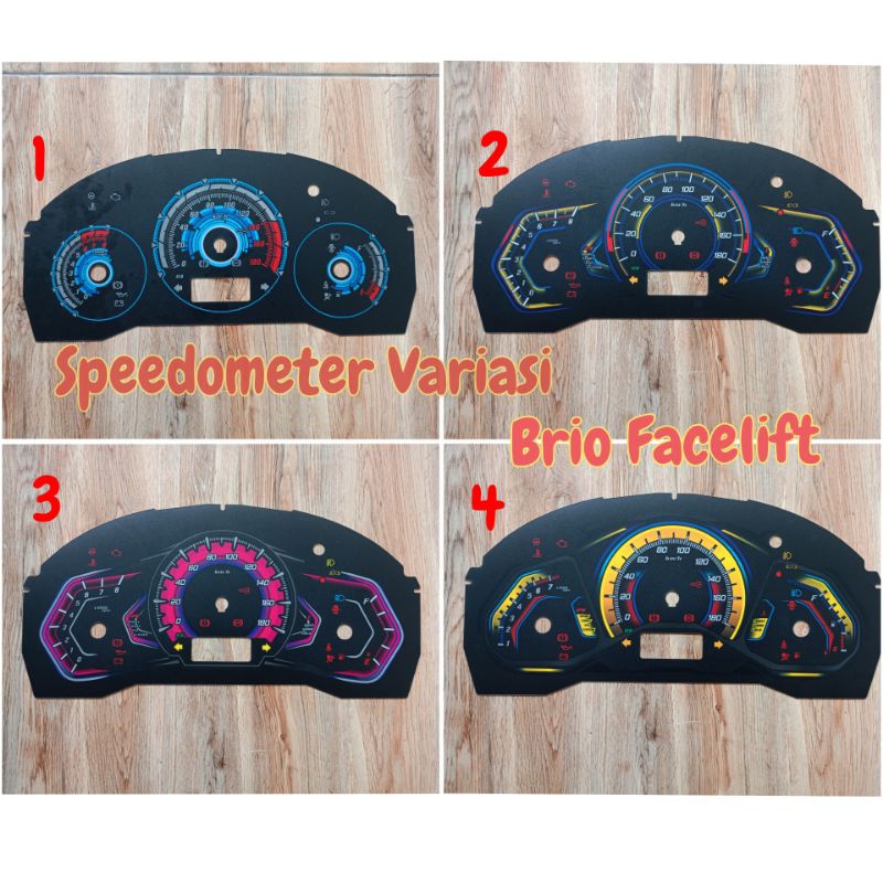 Jual Honda Brio Facelift, Mobilio 20162023 (Papan Speedometer Variasi