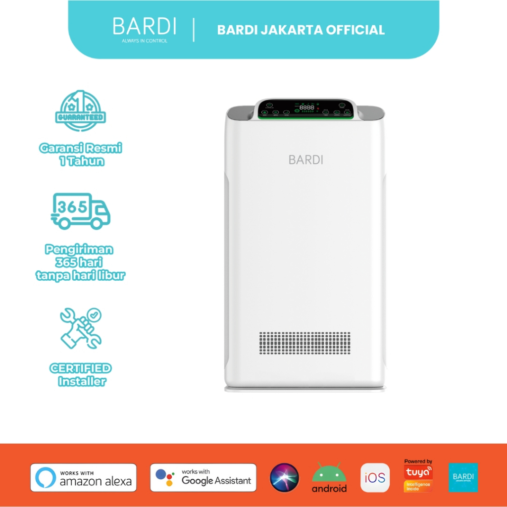 Jual Bardi Smart Air Purifier with HEPA Filter Garansi Resmi Shopee