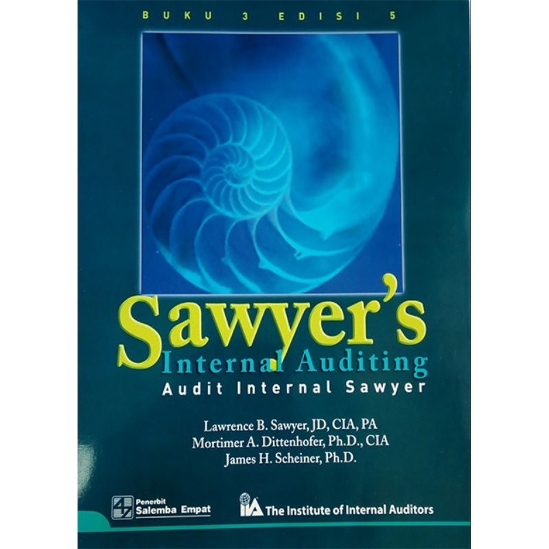 Jual Buku Audit Internal Sawyer Edisi 5 Jilid 1, 2 Dan 3 Lawrence B ...